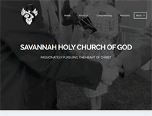 Tablet Screenshot of holychurchofgod.org